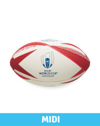 Official Rugby World Cup Midi Ball - Red