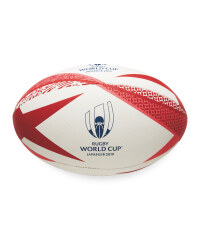 Official Rugby World Cup Rugby Ball - Red