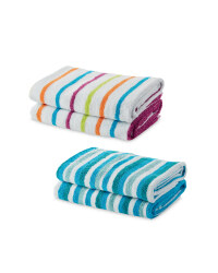 Open Stripe Hand Towel