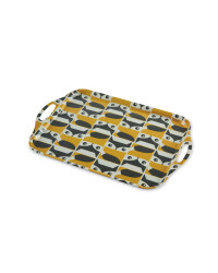 Orange Fox Large Tray