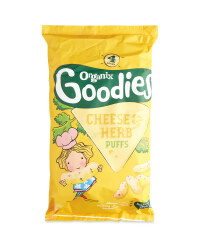 Organix Cheese & Herb Puffs 4 Pack