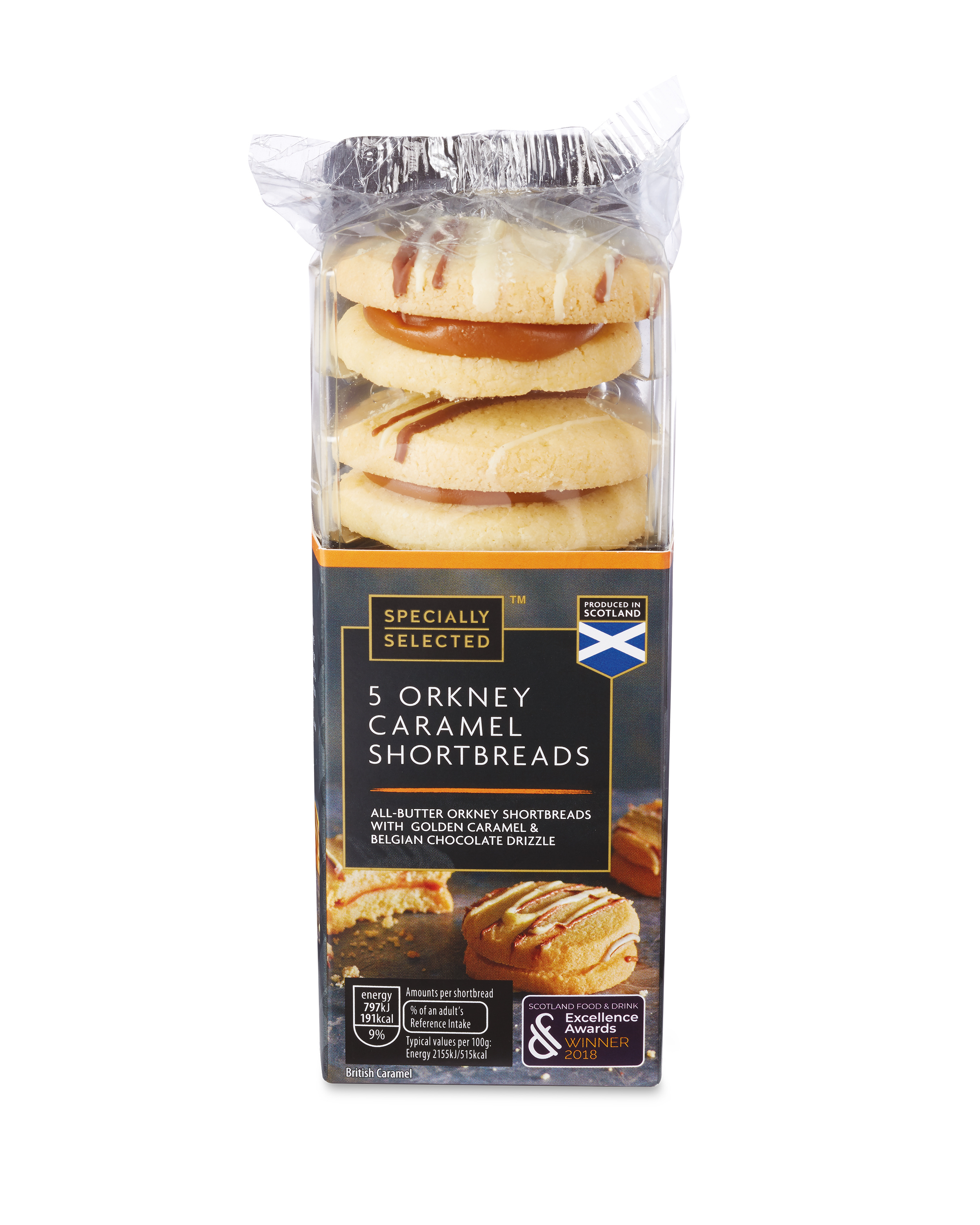 Orkney Caramel Shortbread