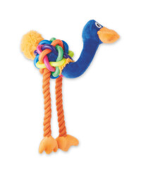 Ostrich Multi Texture Dog Toy