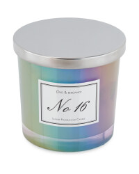Oud & Bergamot Coloured Candle