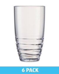 Outdoor Glass Tumbler 6 Pack