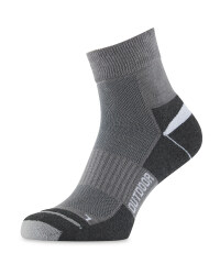 Black Nordic Hiking Socks 2 Pack