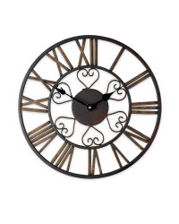 Outdoor Wall Clock - Bronze
