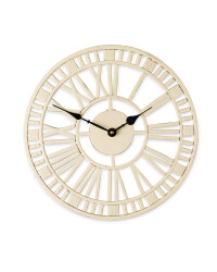 Outdoor Wall Clock - Cream