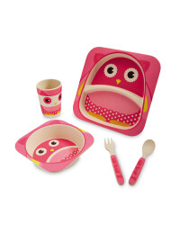 Owl Bamboo Dinner Set