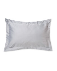 Oxford Sateen Pillowcase Pair - Grey