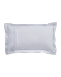Oxford Waffle King Pillowcase - White
