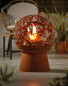 Gardenline Oxidised Fire Globe