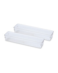 Narrow Drawer Organiser 2 Pack