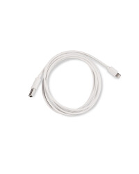 PVC Lightning Sync and Charge Cable - White