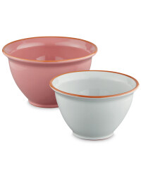 Pack of 2 - Ceramic Mixing Bowls