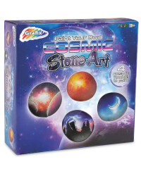 Paint Your Own Galaxy Rocks