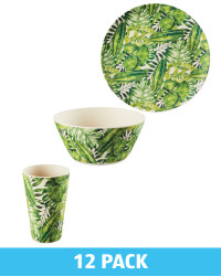 Palm Bamboo Dining Set