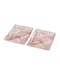 Palm Print Hand Towel 2 Pack