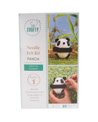 Panda Needle Felting Kit