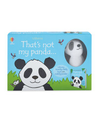 Panda That's Not My Book & Plush Toy