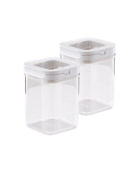 Pantry Fliplock Storage 1100ml 2 Pk