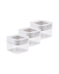 Pantry Fliplock Storage 450ml 3 Pack
