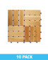 Parquet Design Wooden Decking Tiles