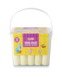 Script Pastel Chalk Tub