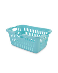 Pastel Green Laundry Basket