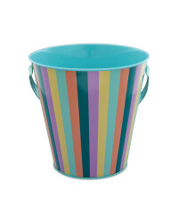 Pastel Stripes Egg Hunt Tin