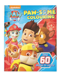 Paw Patrol Paw-Some Colouring Book