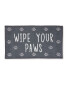 Pawprint Washable Runner and Mat