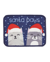 Santa Paws Cat Washable Pet Mat
