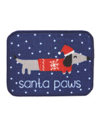 Santa Paws Dog Washable Pet Mat