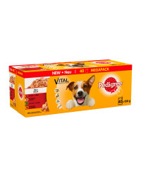 Pedigree Dog Jelly Pouches 40 Pack