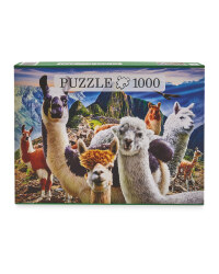 Peru Llamas 1000 Piece Jigsaw Puzzle