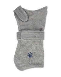 Pet Collection Grey Towel & Coat