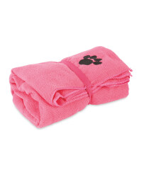 Pet Collection Hot Pink Pet Towel