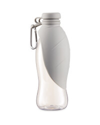 Pet Travel Water Bottle - Grey