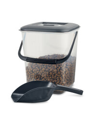 Pet Food Container - Black