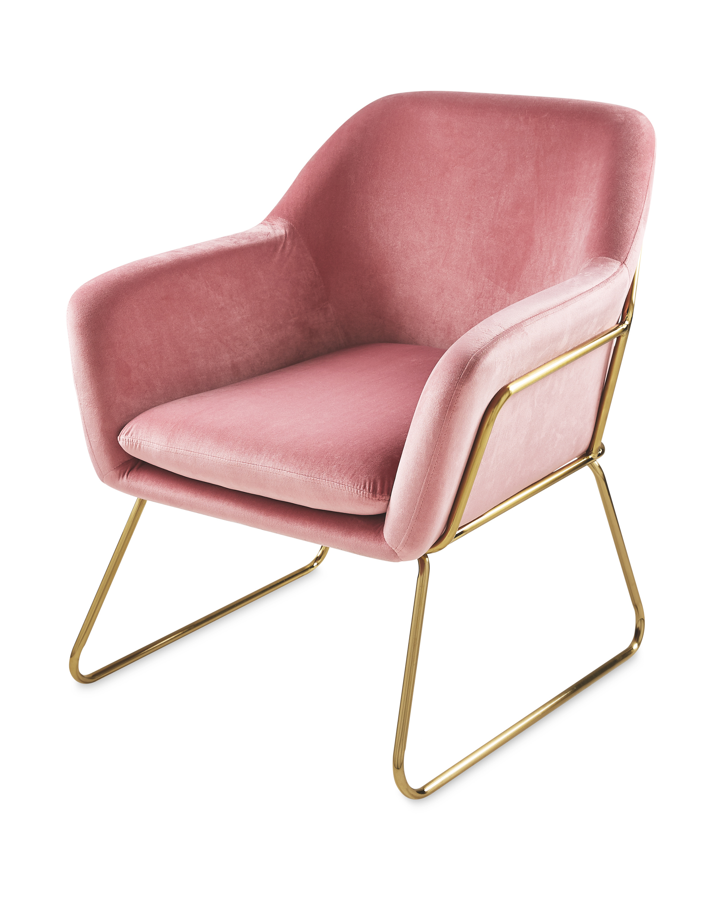 Metal Frame Pink Arm Chair Aldi Uk, Pink Arm Chairs