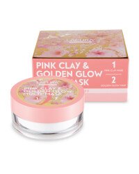 Pink Clay & Golden Glow Mask
