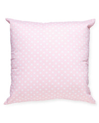Pink Dotted Playroom Cushion