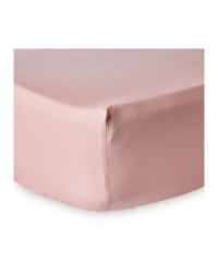 Pink Double Fitted Sheet