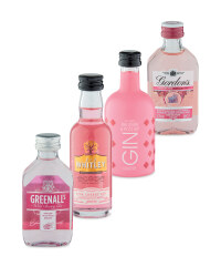 Mini pink gin set