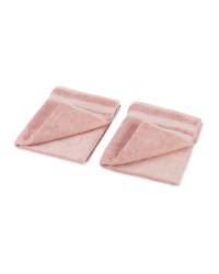 Pink Hand Towel 2 Pack