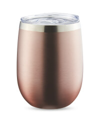 Pink Metallic Insulated Tumbler