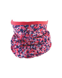 Kids' Pink Reversible Neck Warmer