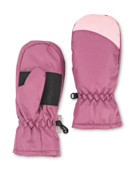 Crane Kids' Pink Mittens