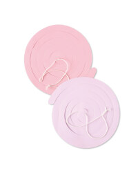 Pink Paper Swirls